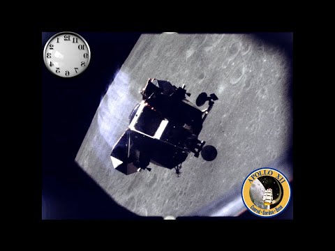 Apollo 12 in 24fps: Lunar Module docking with CM