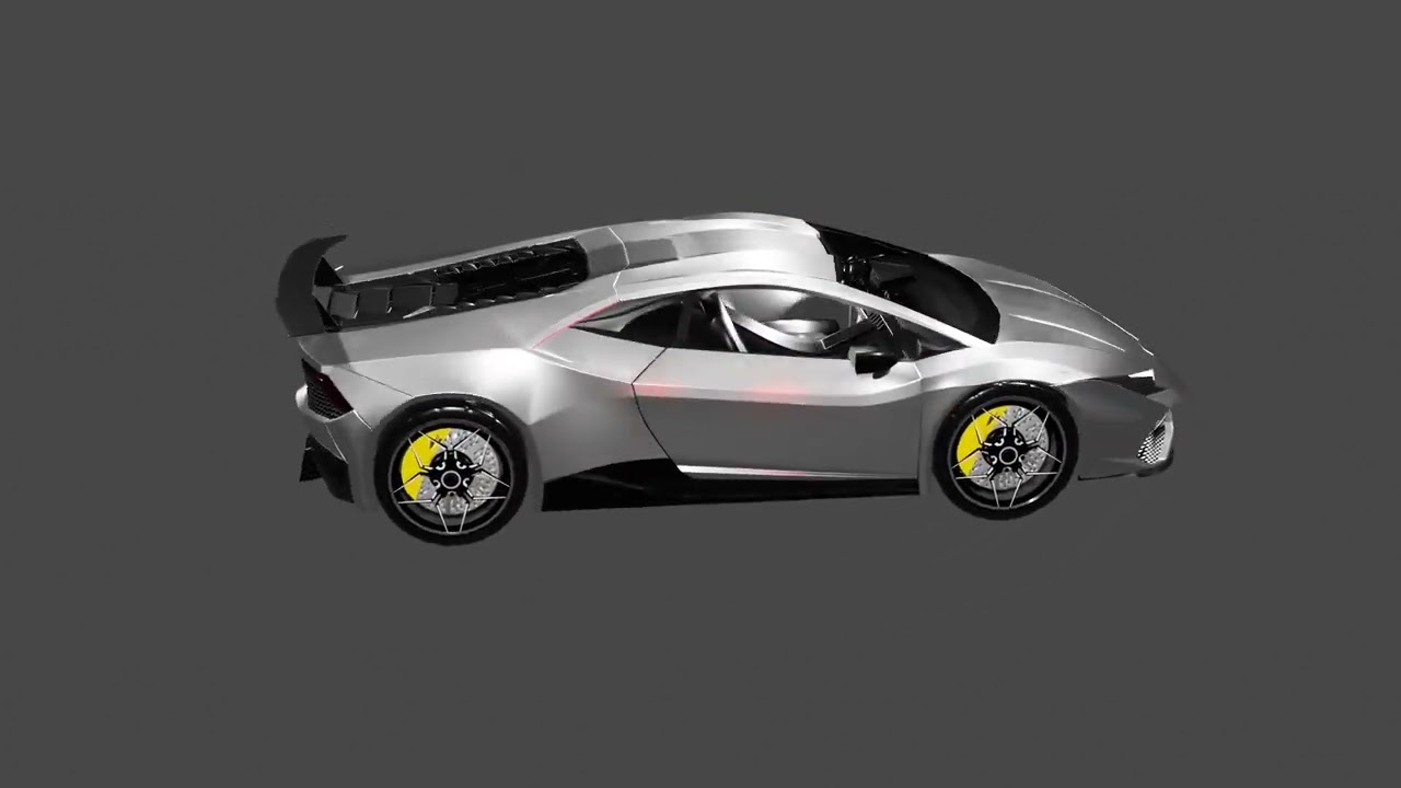 Lambo Huracan 3D Model