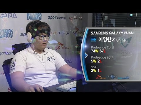 [SPL2014] Shine(SAMSUNG) vs herO(CJ) Set1 Out Boxer -EsportsTV, SPL2014