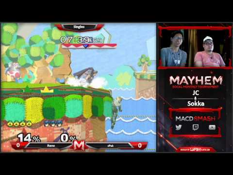 Mayhem July 2015 Pools: Reno (Sheik) vs cPak (Marth)