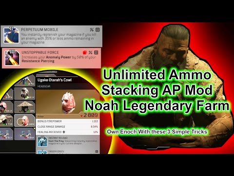 Three Best Outriders Glitches - Unlimited Rounds, Noah Legendary Farm, Ap Stacking Mod Glitch