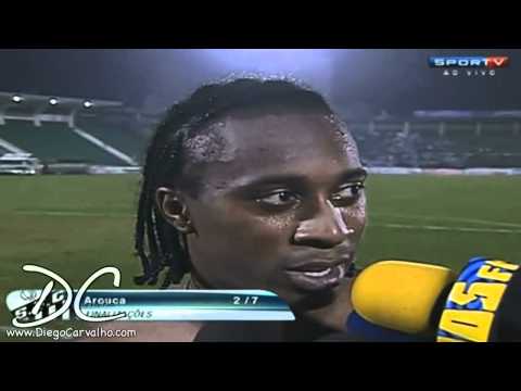 O que não faz Arouca na Seleção Brasileira? (Guarani 0x2 Santos) CAMPEONATO PAULISTA 2012