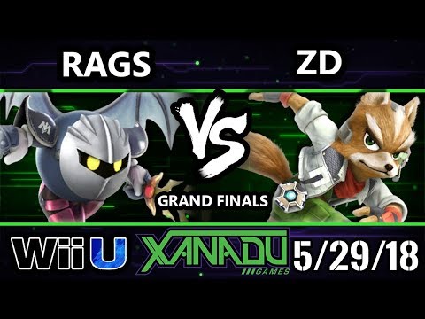 S@X 252 Smash 4 - Rags (Metaknight, Bayonetta) Vs. ZD [L] (Fox) - Wii U Grand Finals