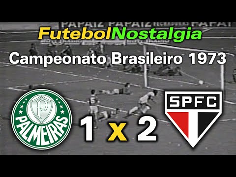 Palmeiras 1 x 2 São Paulo - 25-11-1973 ( Campeonato Brasileiro )