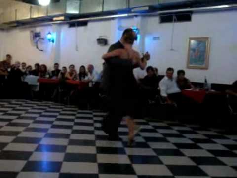  Raquel  and  Ricardo  are  dancing  to  the  tango  "  Tres Esquinas  "