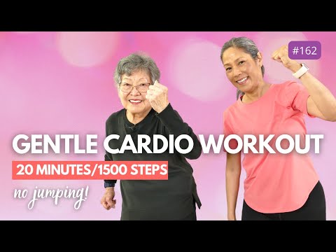 Improve HEART HEALTH At Home : 20 Minute Gentle Workout for Seniors And  Beginners