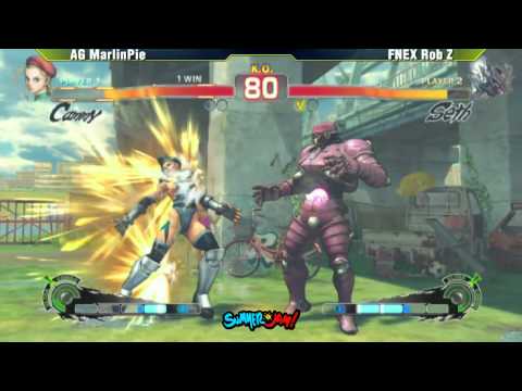 AG MarlinPie vs FNEX Rob Z SSF4AE Singles - GVN Summer Jam 5