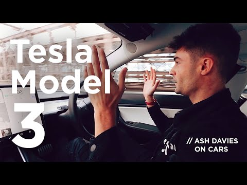 AUTOPILOT IN MANHATTAN? Tesla Model 3 Driving Itself through New York City // Ash Davies on Cars