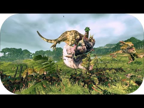 Total War: Warhammer II ♦ Super Rare Feral Carnosaur Animation
