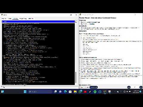 Interpret show  Command Output