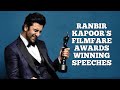 Ranbir Kapoor Award Winning Speeches Ranbir Kapoor At Filmfare Awards Filmfare Awards