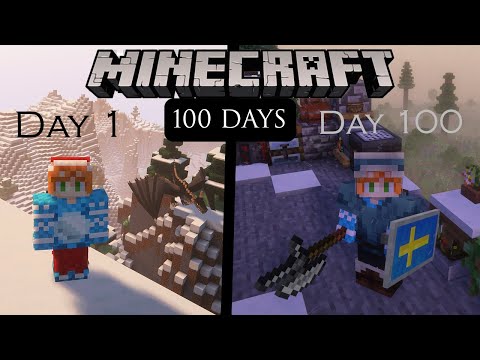 Surviving 100 Days in Minecraft with Insane Mods!