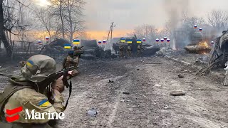 Brygada Azow na Ukrainie brutalnie zaatakowała rosyjskie wojska w pobliżu Pokrowska