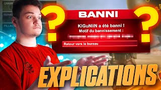 VOICI POURQUOI JE SUIS ENCORE SHADOWBAN !