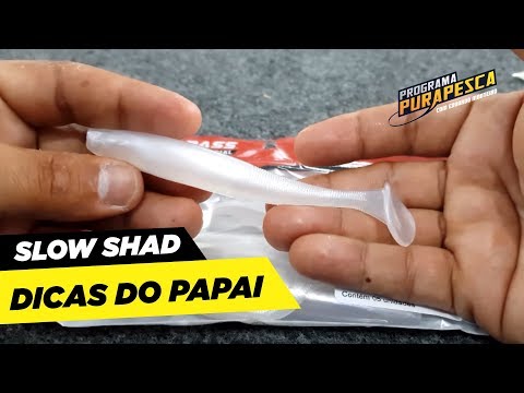 Vídeo Isca Monster 3X Slow Shad 12cm - C/ 3UN