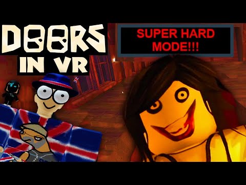 VR Roblox DOORS Super Hard Mode: A Heart-Pounding Adventure!