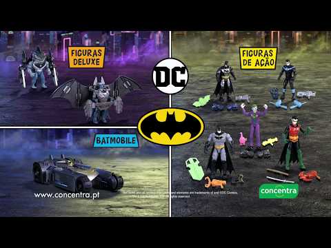 BATMAN FIGURAS E BATMOBILE