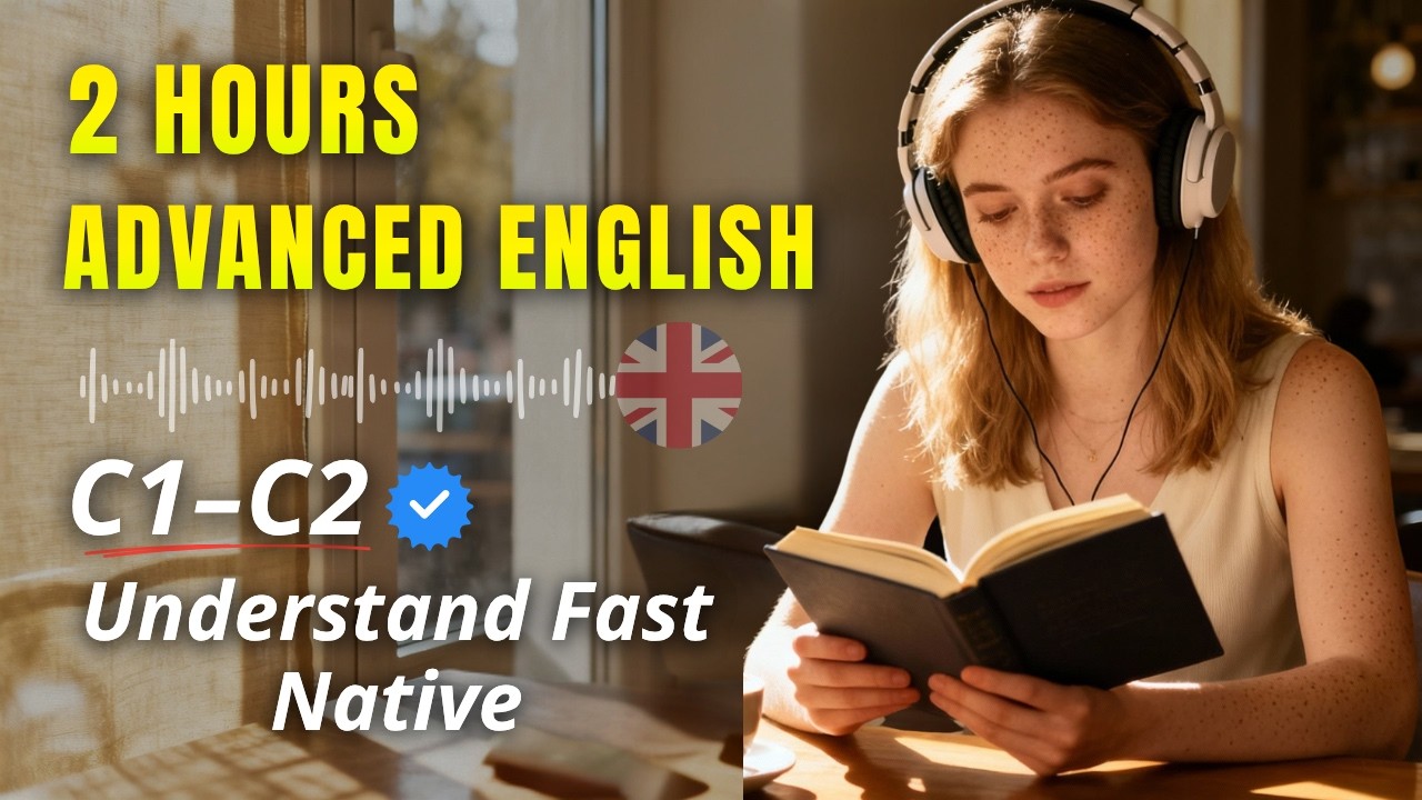 2 Hours of Advanced English Listening (C1–C2) | Real-Life Conversations for Clear, Confident Speech