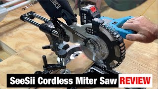 Full Review of the SeeSii Cordless Miter Saw | Did It Make the Cut?