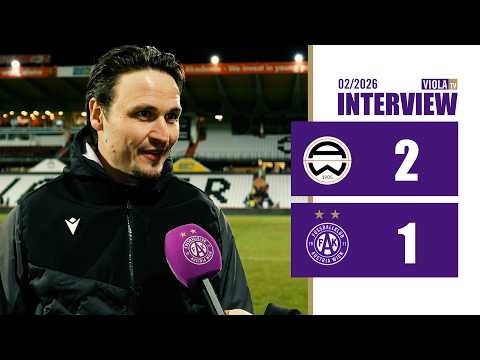 Coach Max Uhlig after Admira Wacker - Young Violets Austria Vienna 2:1 (02/2026) #faklive #violatv