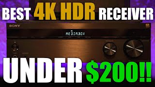 The BEST 4K HDR Home Theater Receiver UNDER $200! - Sony STR-DH590 Review