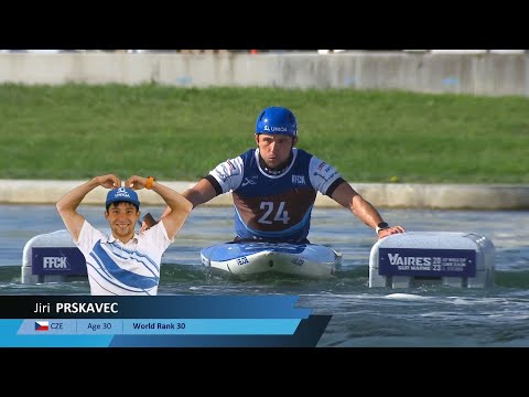 Jiri Prskavec CZE Final / 2023 ICF Canoe-Kayak Slalom World Cup Vaires Sur Marne Paris France