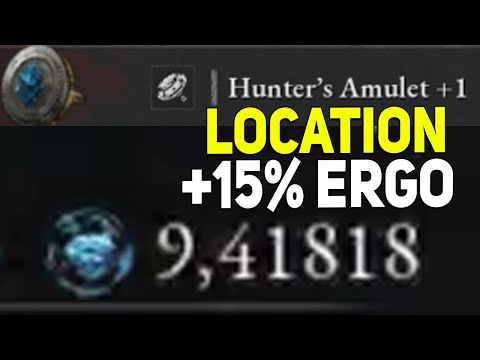 Lies Of P Hunter's Amulet Location +15% Ergo Farm Bonus For Fast Level Leveling XP Exp LVL