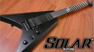 Video thumbnail for Solar Guitars V 1.6 FRC Review and Demo by Taylor Danley