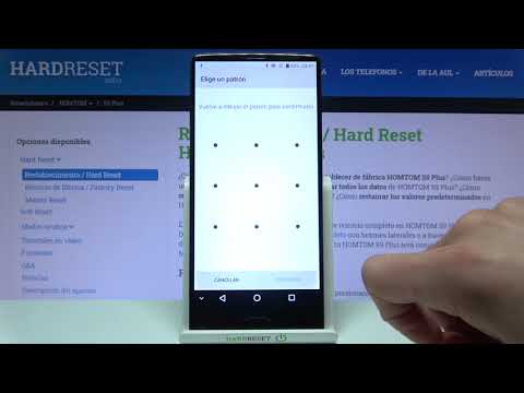 Cómo desbloquear un HOMTOM S9 Plus con contraseña - poner pin, patrón o contraseña
