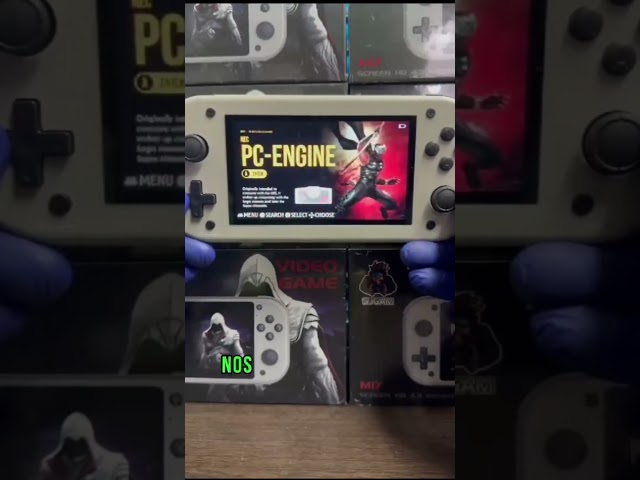 Vídeo relacionado con Consola de juegos para niños y adultos, sistema de videojuegos retro con 100+ juegos,17 juegos AR de cámara, 2 controladores de juegos,Salida HD, regalo de juguete para niños y niñas a partir