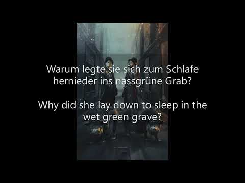 Die Kreatur- Schlafes Braut lyrics with English translation