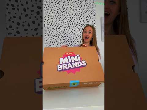 [ASMR] UNBOXING MY FIRST EVER MINI BRANDS *SNEAKERS* CAPSULE!!🥳👟⁉️ (RARE GOLD SHOES?!🫢🤞🏻✨) #Shorts