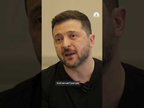 Zelenskyy asked whether he believes Trump cares about the future of Ukraine