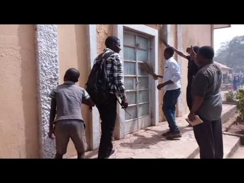 Kabala Secondary School  Cleaning Day