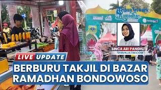 Semarak Ramadhan di Bondowoso, Sisi Selatan Alun-alun Jadi Tempat Andalan Warga Berburu Takjil