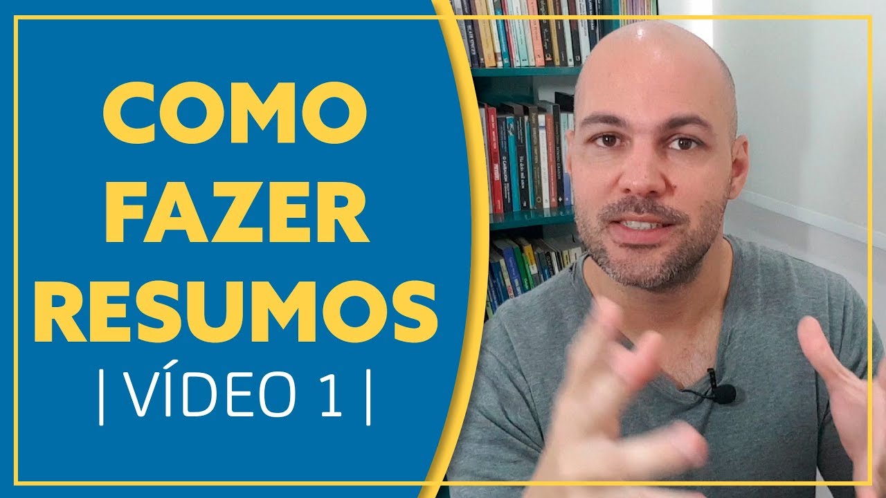 Como fazer excelentes resumos - vídeo 01