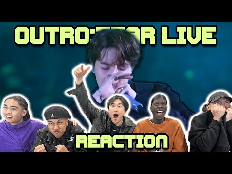 OUR FIRST TIME WATCHING BTS OUTRO TEAR LIVE!