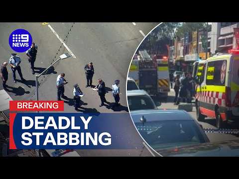One dead, two injured after daytime stabbing in Sydney's west | 9 News Australia