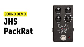 Video thumbnail for JHS PackRat - Sound Demo (no talking) by Guitar Bonedo