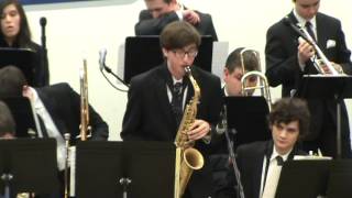preview picture of video 'Canton CT High School Jazz Ensemble - East Palm Drive - UNH 2014'