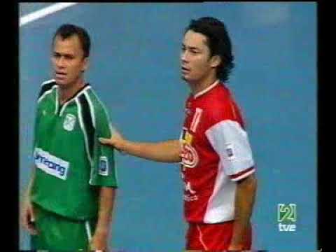 Final de liga de Futbol Sala Interviu x El Pozo 4º partido de la eliminatoria Temporada 03/04