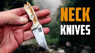 40 Compact Neck Knives for Self Defense & EDC