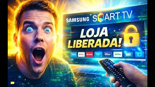 DESBLOQUEIE AGORA a Loja da TV Samsung  RÁPIDO e SEM ERRO! #Samsung #SmartTV
