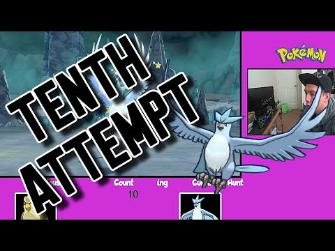 **INSANE** LIVE! 10TH ATTEMPT SHINY ARTICUNO: LET'S GO EEVEE!!!!!