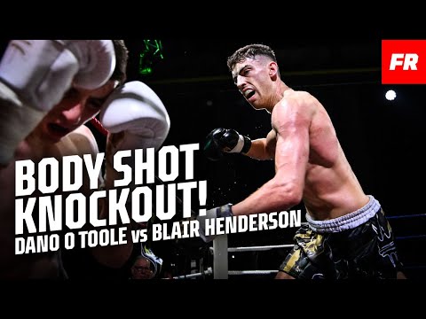 BODY SHOT KNOCKOUT! 🤮 Dano O Toole vs Blair Henderson | Rebellion | Full Fight | Fight Record