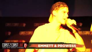 Emmett & PRowess Performs at Coast 2 Coast LIVE | Richmond, VA All Ages Edition 7/17/17 - 2nd Place
