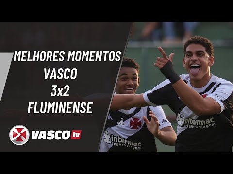MELHORES MOMENTOS | VASCO 3 X 2 FLUMINENSE | SEMIFINAL COPA RIO SUB16 - JOGO 1