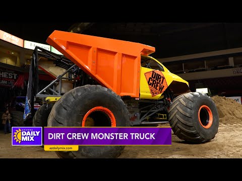 The Dirt Crew Monster Truck Crushes the Competition