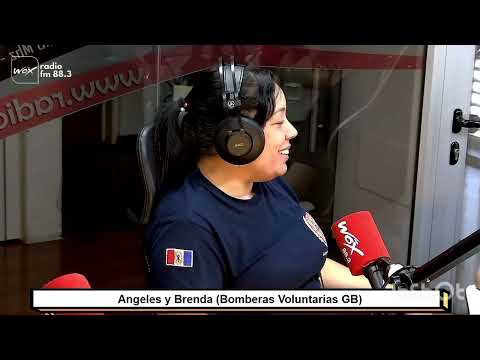 Nota A Angeles y Brenda (Bomberas Voluntarias De Granadero Baigorria)