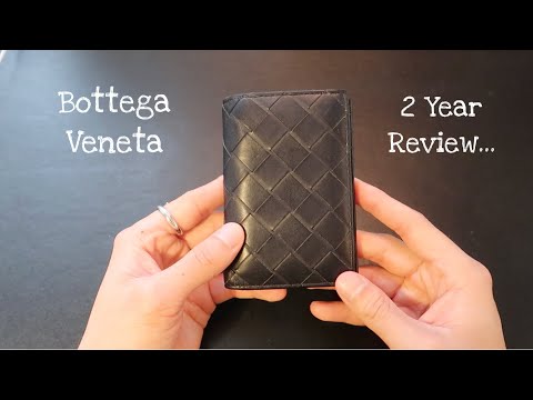 Bottega Veneta Flap Card Case 2 Year Update